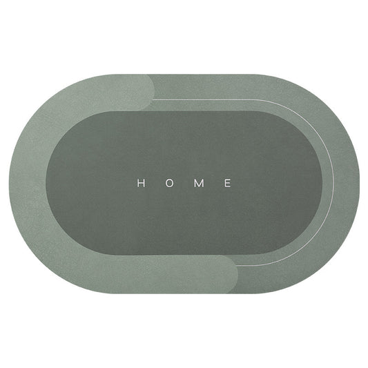 Saugfähige und schnell trocknende Bodenmatte für Badezimmer