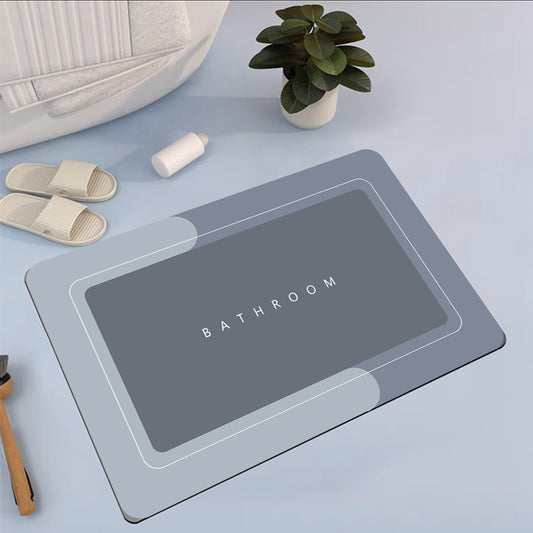 Saugfähige und schnell trocknende Bodenmatte für Badezimmer